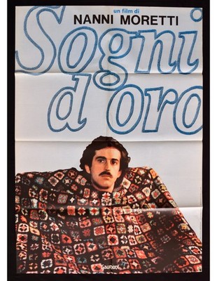 manifesto SOGNI D'ORO Nanni Moretti morra pinto haber A417