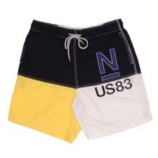 VINTAGE NAUTICA SWIMMING SHORTS TRUNK 1990S SIZE MEDIUM