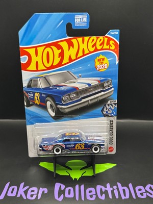 Hot Wheels 2026 Blue 1963 Ford Galaxie 241/250 Cool Classics 8/10 N Case