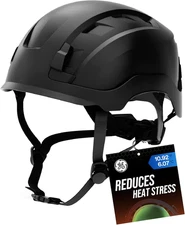 Safety Helmet, Impact Absorbing Tech, Adjustable Ratchet, ANSI Type 1, Memory Fo