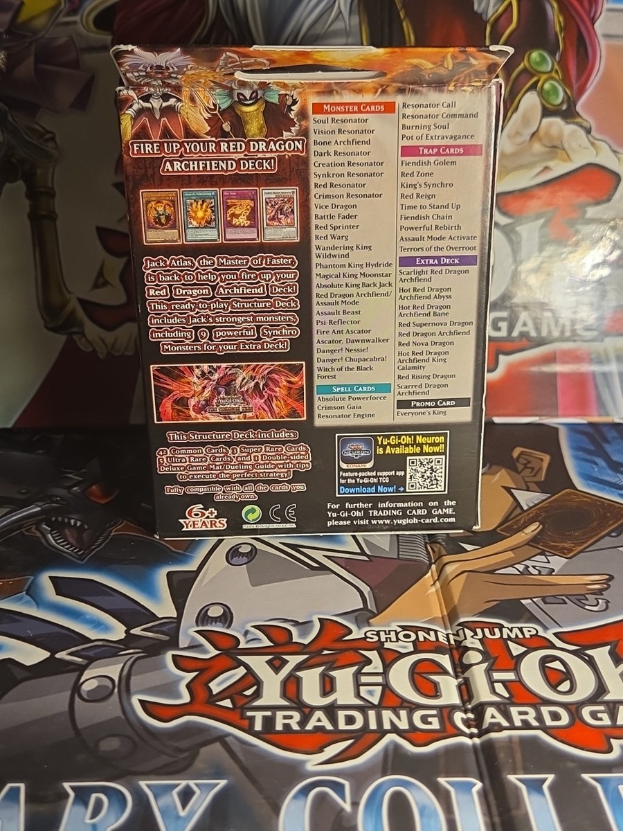 The Crimson King Structure Deck Yugioh YU-GI-OH! TCG Jack Atlas | eBay The Crimson King Structure Deck Yugioh YU-GI-OH! TCG Jack Atlas | eBay