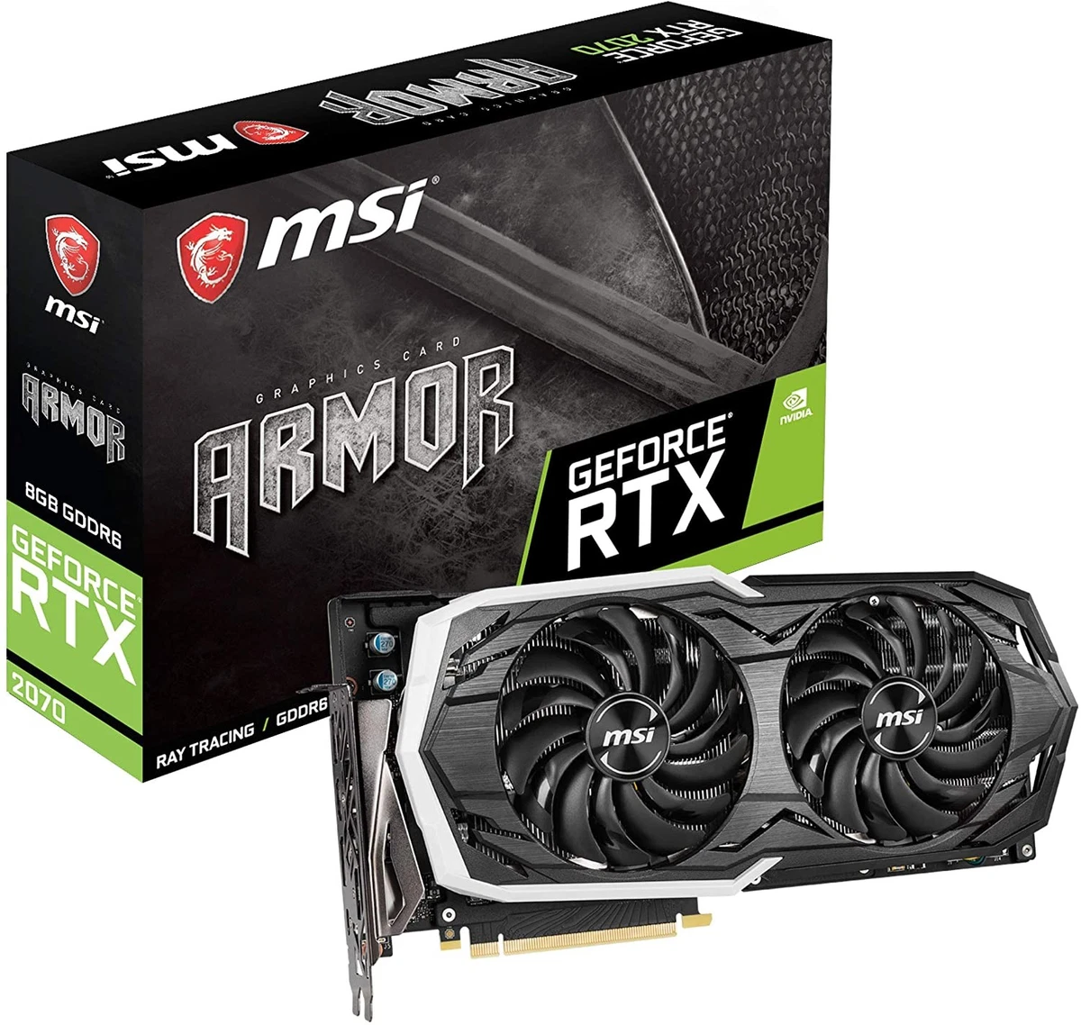 MSI RTX2070 8G ジャンク MSI NVIDIA GeForce RTX 2070 NVIDIA Computer Graphics Cards for