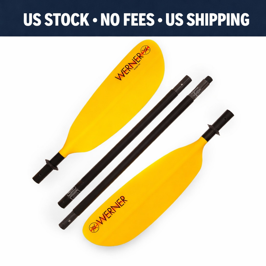 Paddle, Size 230 Cm, Yellow Touring Paddle