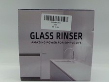 Glass Rinser For Kitchen Sink, Grey Metal Cup Washer For Sink, Bottle Washer