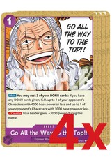 4x Go All the Way to the Top-Carrying On His Will(OP13-077)One Piece TCG-English