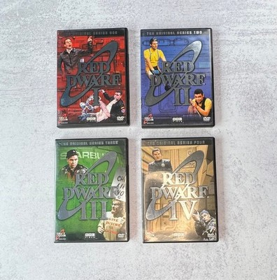 Red Dwarf Series 1 4 DVD Lot BBC Sci-Fi Comedy Great Condition