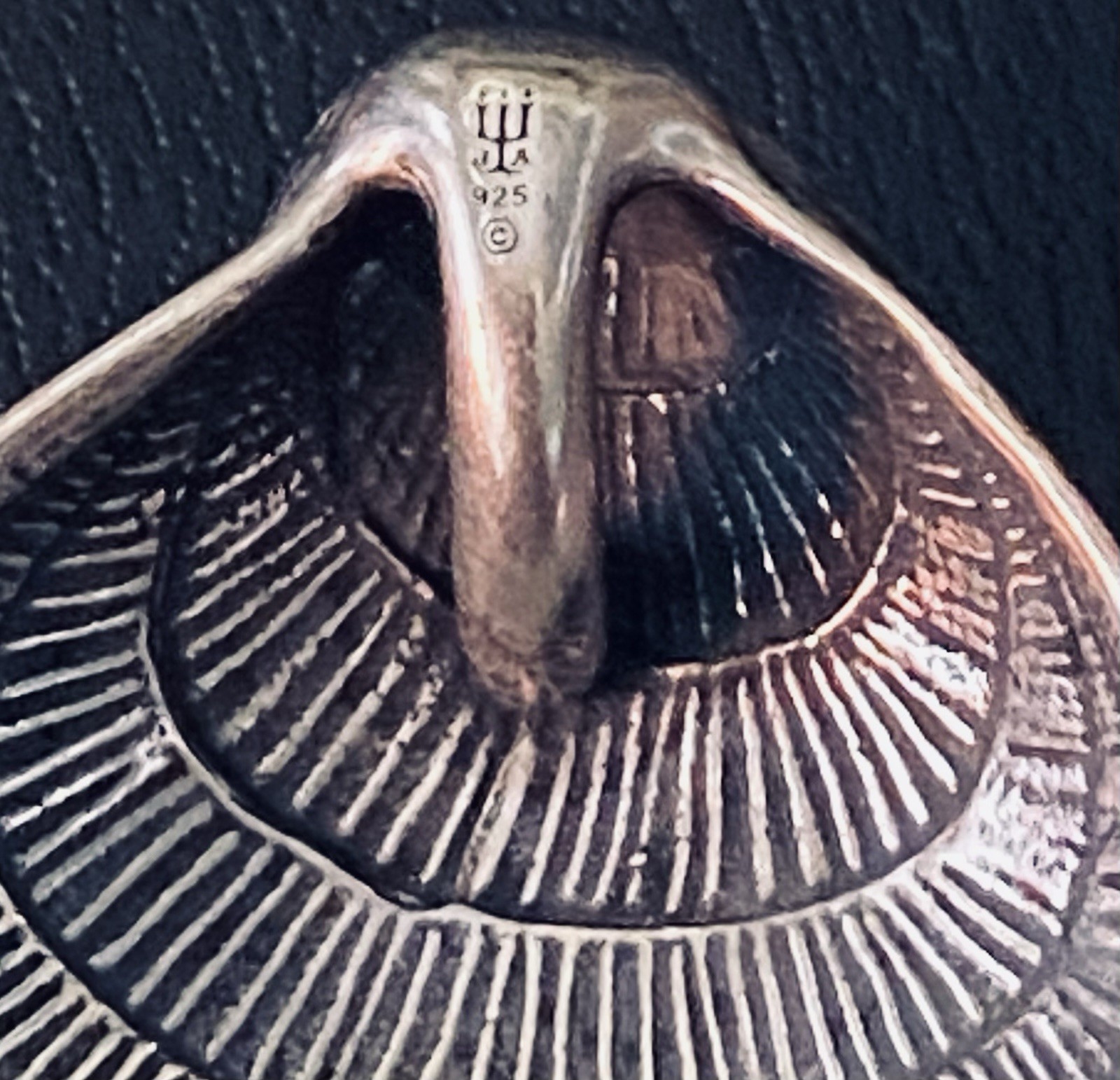 James Avery Sterling Silver Beaded Shell Pendant—… - image 3