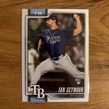 2026 Topps Series 1 #165 Ian Seymour Tampa Bay Rays RC