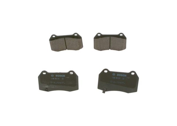 Bosch Bremsbelagsatz, Scheibenbremse 0 986 494 310 Passend FüR Nissan-image