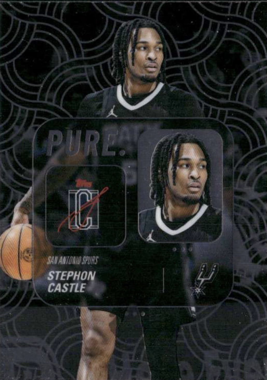2025-26 Topps Signature Class #PU-9 Stephon Castle Pure
