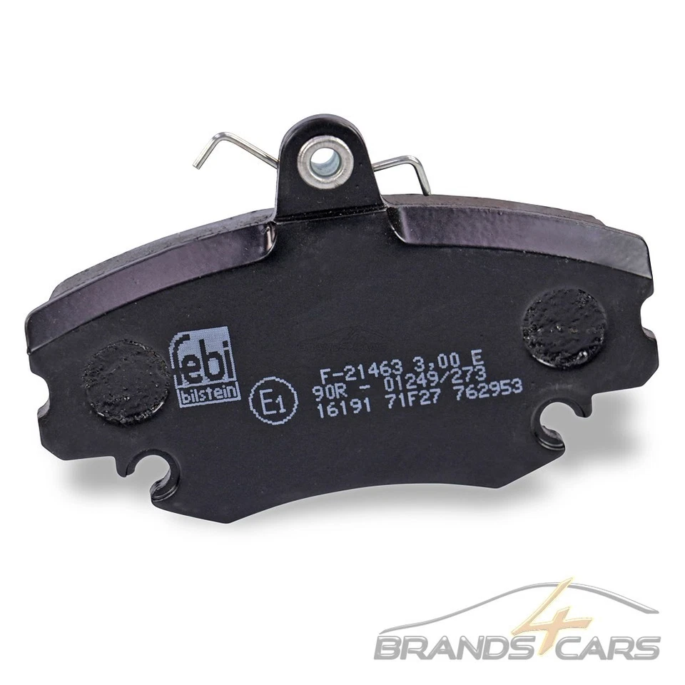 FEBI BILSTEIN BREMSBELÄGE +VWK VORNE FÜR RENAULT MEGANE SCENIC BJ 96-99 - Bild 2 von 4