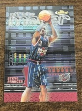 2000-01 Topps Finest STEVE FRANCIS & GARY PAYTON Off the Meter Card #156 Free