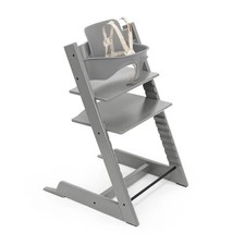 Stokke Tripp Trapp High Chair 2 Storm Grey with Baby Set