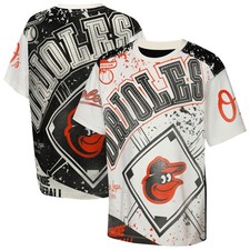 Youth Outerstuff Cream Baltimore Orioles Big League Top Player Bold