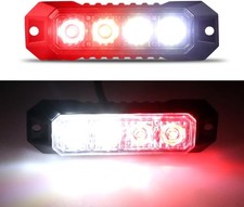 LED emergency strobe lights grille surface mount for trucks vehicles