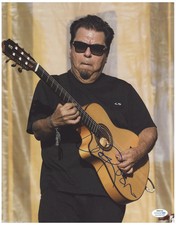 Cesar Rosas Los Lobos Signed Autographed 11x14 Photo ACOA
