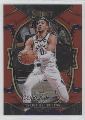 2022-23 Panini Select Concourse Red Prizm 137/199 Tyrese Haliburton #20 n0c
