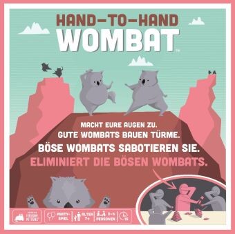 Hand-to-Hand Wombat | O'Brien, Cory Exploding Kittens | Spiel | 0810083043852