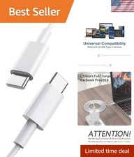 Trustworthy 3.3FT USB Type C Cable Set - High Speed Data Transfer and Charging
