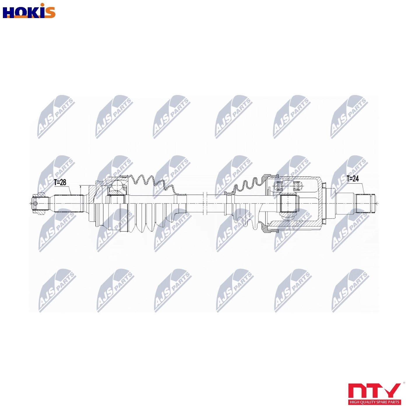 Drive Shaft suitable for Citroen C4 Aircross 1.6, 1.6HDI 115HP 12-, Peugeot 400 - Image 6