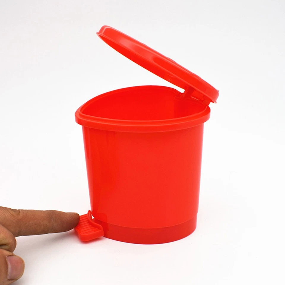  3 Pack Kleine Mülltonne Schreibtisch-Mülleimer Mülldose Für Das Amt - Bild 4 von 4