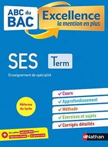 ABC du BAC Excellence SES Terminale - La mention en... | Buch | Zustand sehr gut