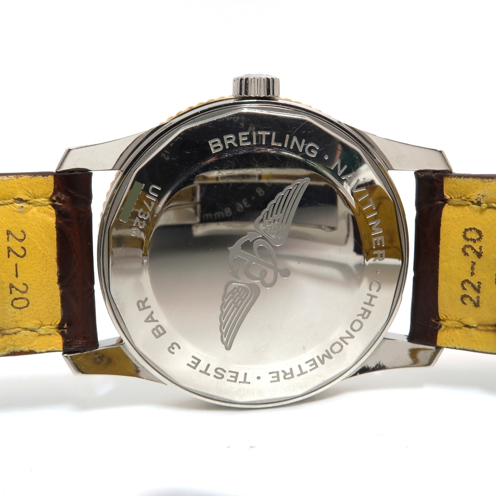 Breitling Navitimer Automatic 41 Silver Dial 18kt… - image 7