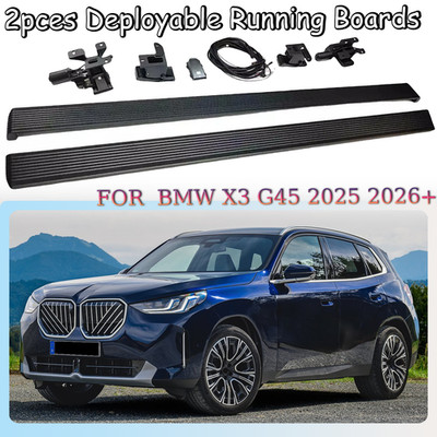 Deployable Power Electric Running Board Side Step Fits For BMW X3 G45 2025 2026+
