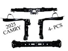 For 2025 Toyota Camry Radiator Core Support Left Right Upper Lower Bracket 4-PCS