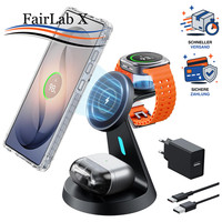 Ladestation 3 In 1 Induktiv Wireless Charger FüR Galaxy S26 Ultra Watch Buds