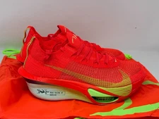 Nike Air Zoom Alphafly NEXT% 3  FD8311 600 No Box Lid Men's 9  Women's 10.5