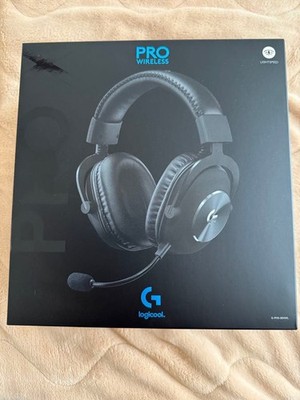 Logitech PRO X Wireless Gaming Headset Black DTS Headphone:X 2.0 Blue Mint