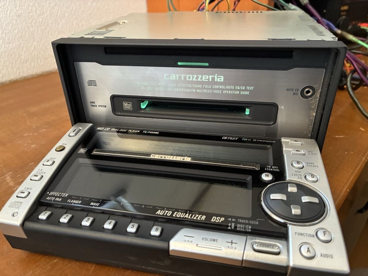 Pioneer Carrozzeria FH-P909MD MD CD DSP 2DIN Car Audio IP-BUS JDM