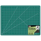 18" x 24" GREEN/BLACK Self Healing 5-Ply Double Sided Durable Cutting Mat