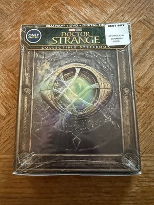 Dr. Strange:New/STEELBOOK/1st.Ed. Preorder/BR,DVD,Dig/OOP/FREE CASE/MINT