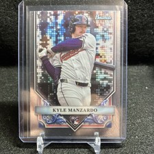 2024 Bowman Sterling - Rookie Kyle Manzardo #BSR-18 (RC)