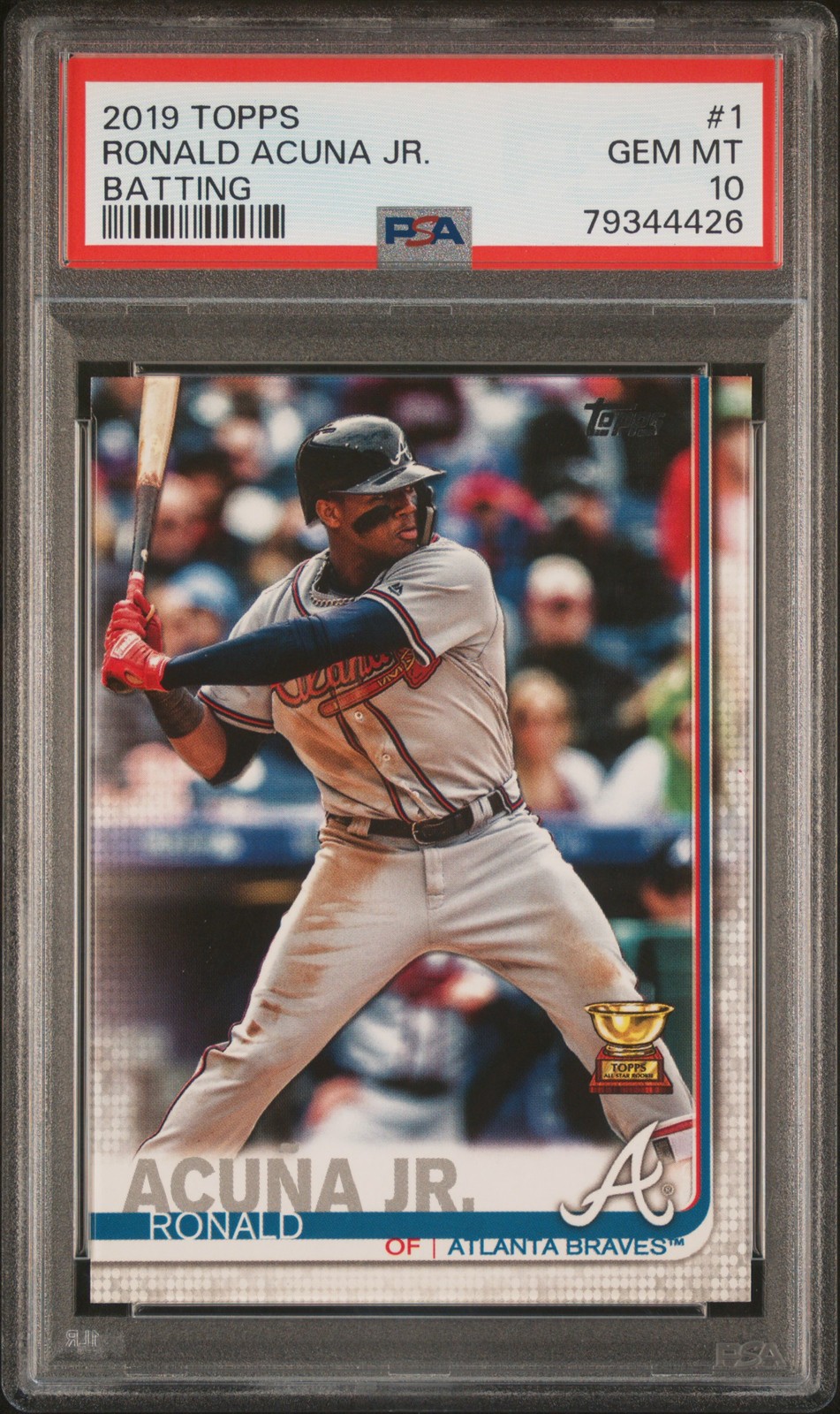 2019 Topps #1 Ronald Acuna Jr. PSA 10