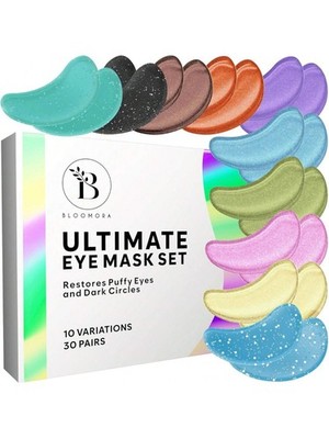 30 Pairs Collagen Under Eye Patches Dark Circles Puffy Eyes Gel Mask US STOCK