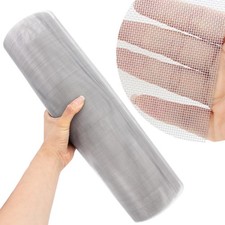 304 Stainless Steel Mesh, 20 Mesh Wire 16'' x 80'',