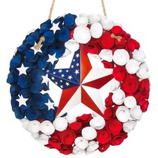 4th of July Wooden Decoration 250th Anniversary Patriotic Hanging Door Sign Amer