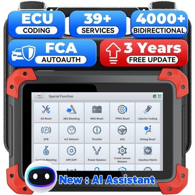 XTOOL D7X Bidirectional OBD2 Scanner Full System Diagnostic Tool Key Programmer