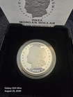 2023 S MORGAN DOLLAR SILVER .999 WITH OGP & COA SIGNED BY MINT DIRECTOR 10/10!