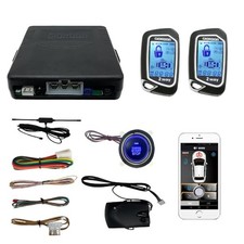 Universal Two Way Car Remote Engine Start with Two Way Remote Start Without PKE