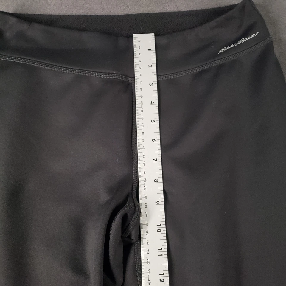 Eddie Bauer Pants Womens Size Small Fleece Lined Mid Rise Straight Leg Gray - Image 4 of 4