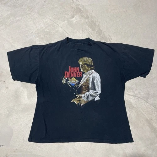 True Vintage John Denver Wildlife concert T-shirt single sti Vintage vintage concert t-shirt, vintage, size XL, single stitch, B+ condition