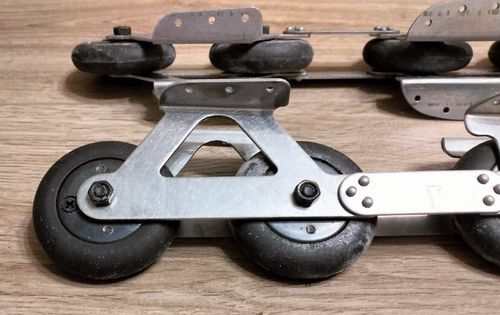 Vintage Soviet Metal Roller Skates NEW - Picture 9 of 14