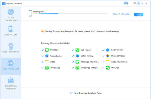 iMyFone Umate Pro, borra todos los datos privados de iPhone/iPad/iPod 0% DISCO - Imagen 4 de 5
