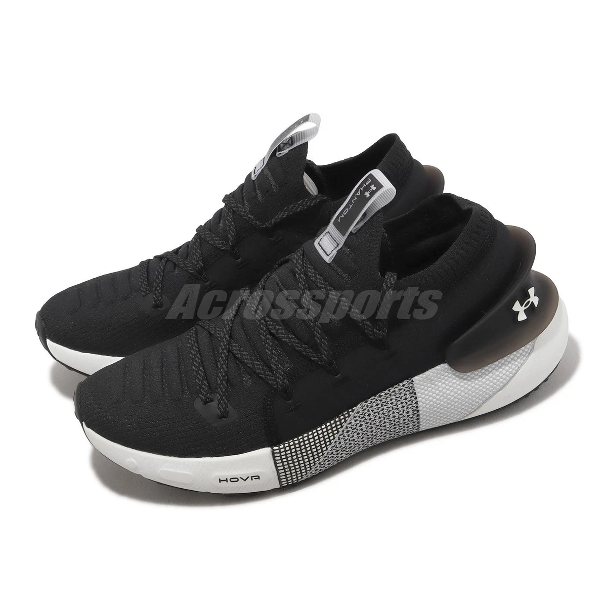  Under Armour HOVR Phantom 3 Black/White/White 7 D (M)