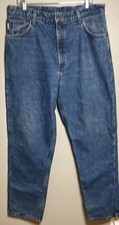 Vintage Carhartt Flannel Lined Jeans Made in USA Size 38x34