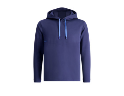 New Zero Restriction TKO Golf Hoodie L1140 NAVY/DODGER BLUE